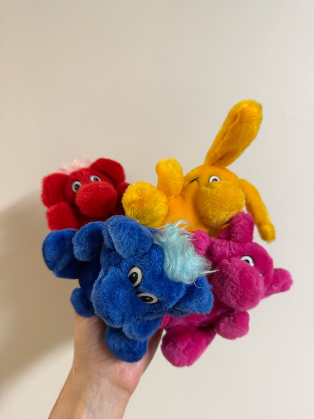 Kodak Kolorkins finger puppets set of 4